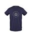 T-shirt Motif/style Logo Dans Cercle Homme Bleu Marine Aquascutum-1