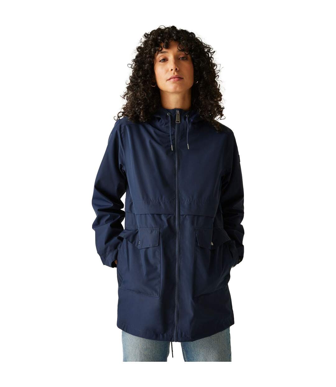 Veste Imperméable Navaeh Femme Bleu Marine Regatta-1