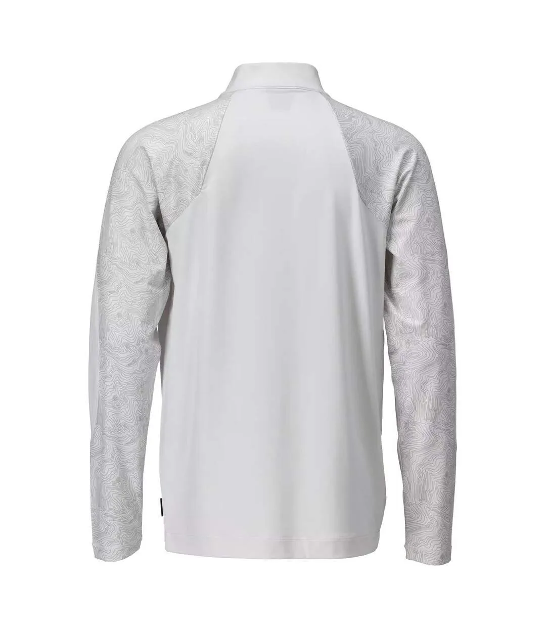T-shirt Manches Longues Customised Homme Blanc Mascot-2