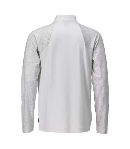 T-shirt Manches Longues Customised Homme Blanc Mascot