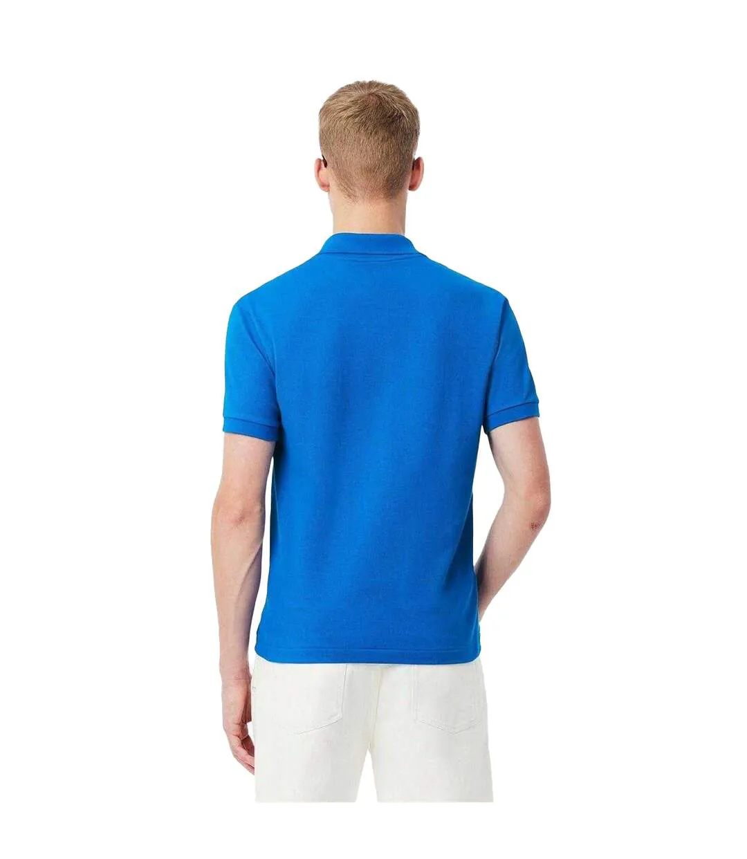 Polo Manches Courtes Homme Bleu Cobalt Lacoste-3