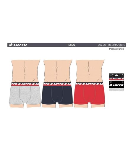 Boxer homme LOTTO - Pack de 3