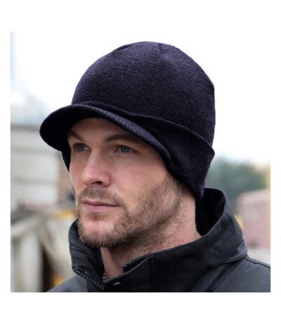 Result Unisex Esco Army Knitted Winter Hat (Navy Blue) - UTBC989