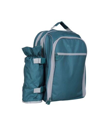 4 person picnic set one size teal Mountain Warehouse