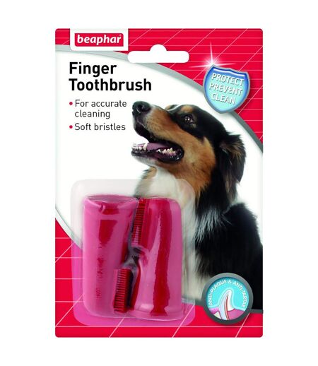 Uk finger toothbrush 2 pack may vary Beaphar