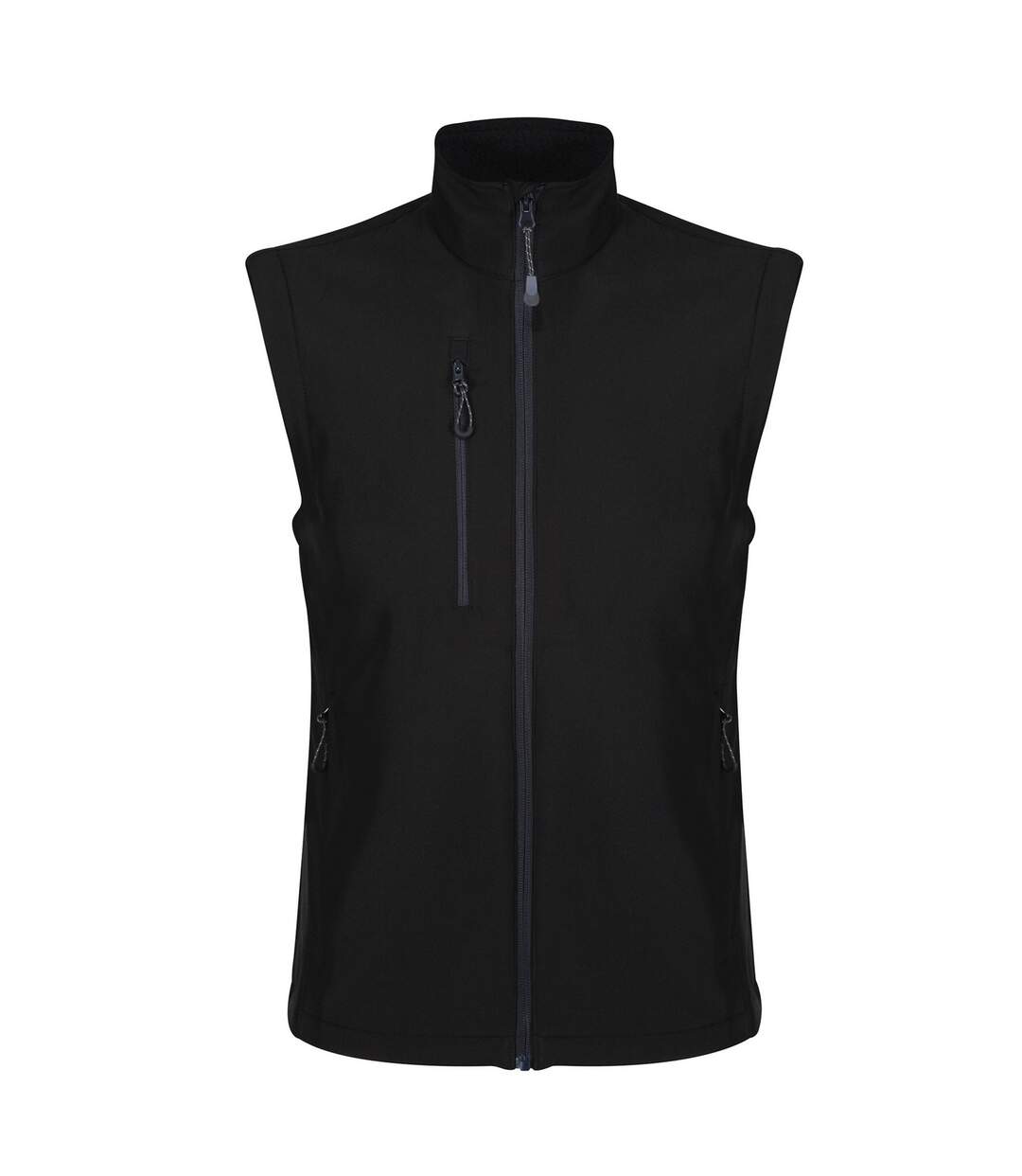 Unisex Adult Honestly Made Softshell Recycled Gilet Black Regatta-1