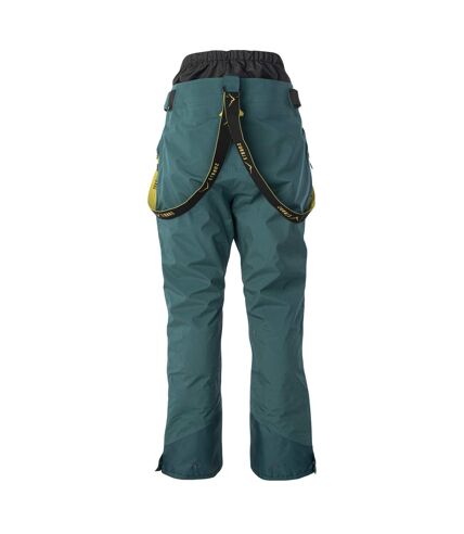 Elbrus - Pantalon de ski SVEAN - Homme (Sarcelle foncé / Citronnelle) - UTIG1951