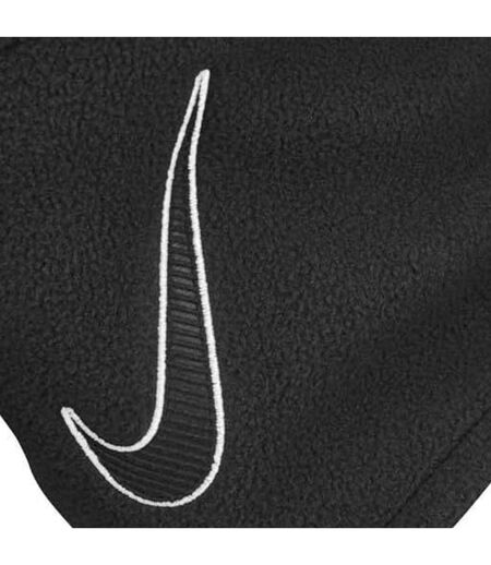 Unisex Adult Fleece Neck Warmer One Size Black White Nike