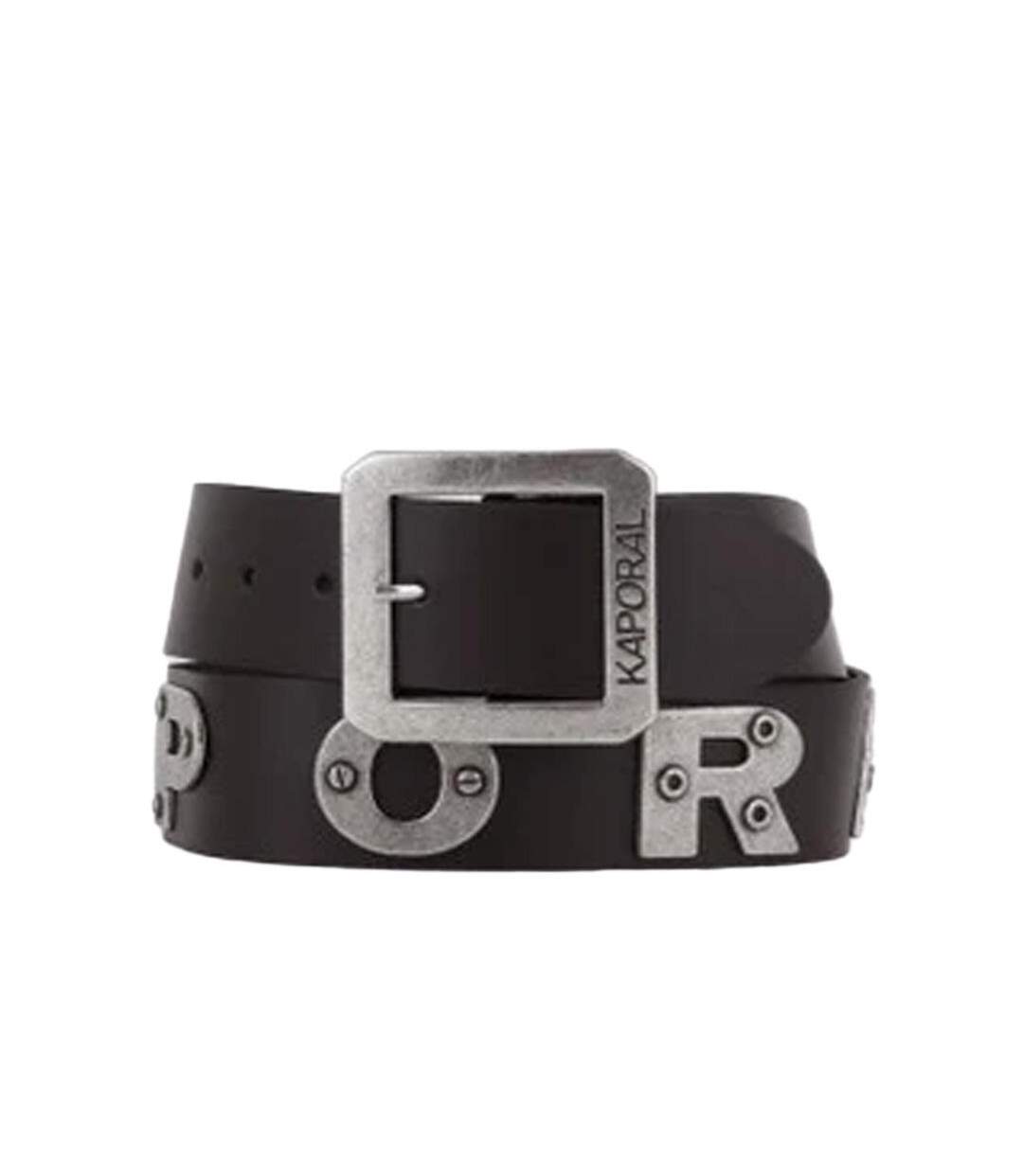 Ceinture noire homme kaporal bold-2