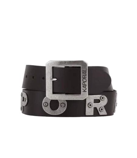 Ceinture noire homme kaporal bold