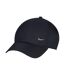 Casquette De Baseball Motif/style Swoosh Métallique Club Adulte Noir Nike-1