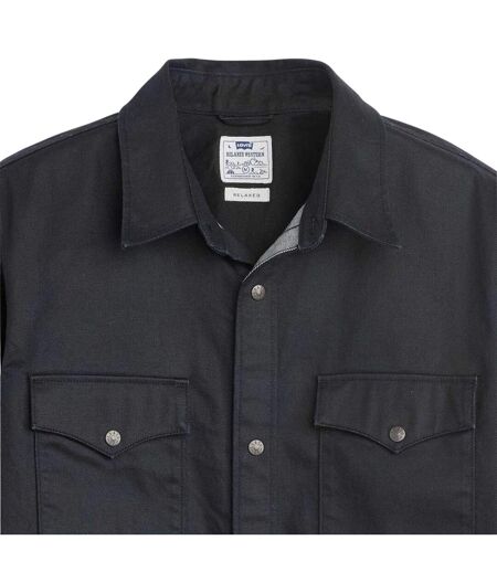 Mens Collared Relaxed Fit Shirt Tiebout Worn Levis