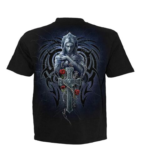 T-shirt grieving angel adulte noir Spiral Direct