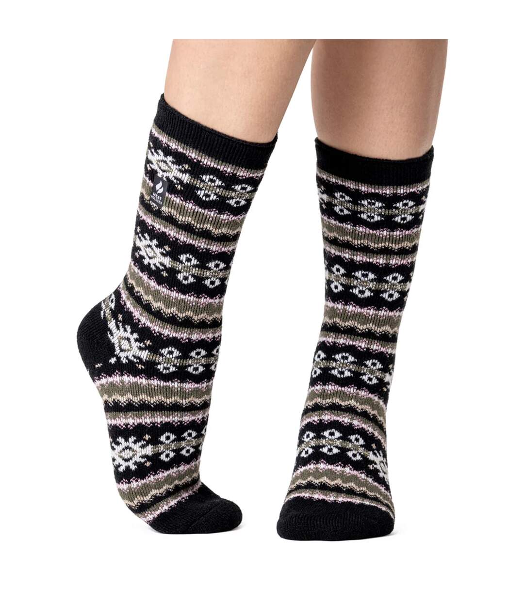 Lightweight Nordic Thermal Socks for Women - Winter Comfort-3