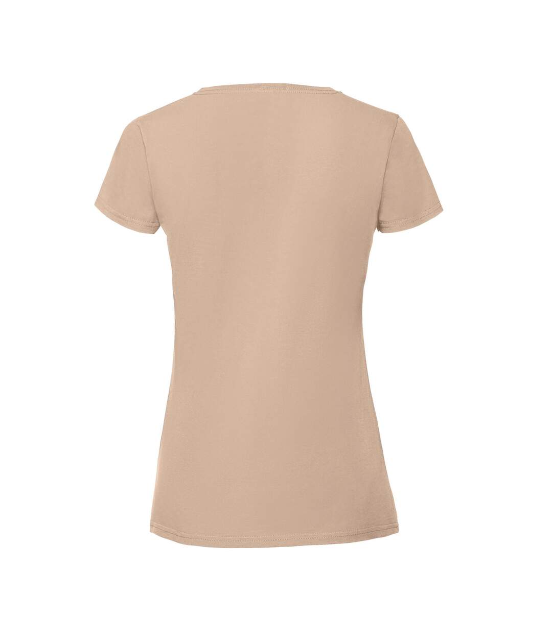 T-shirt premium femme beige Fruit of the Loom-2