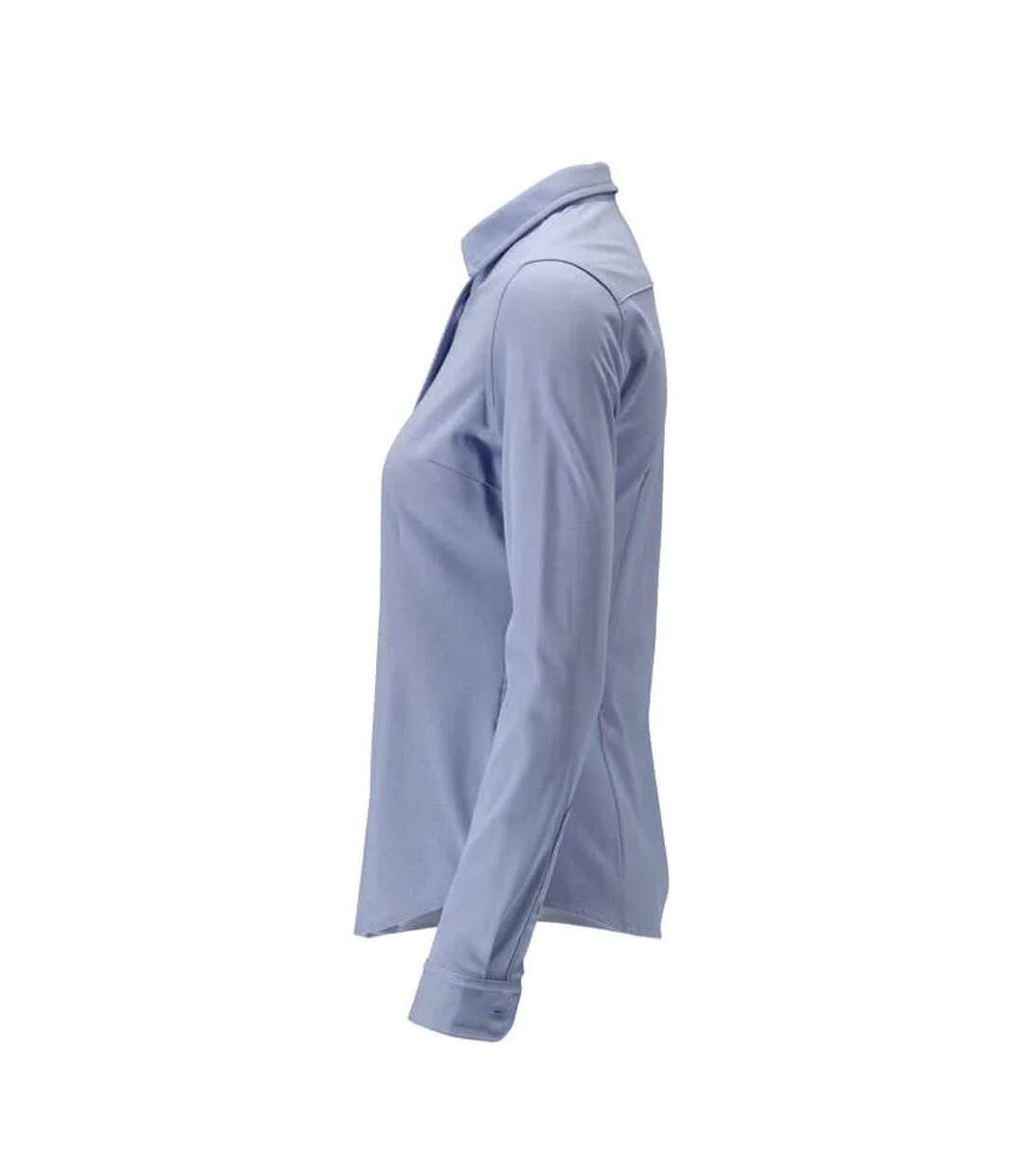 Womens/ladies Frontline Shirt Light Blue Mascot-2