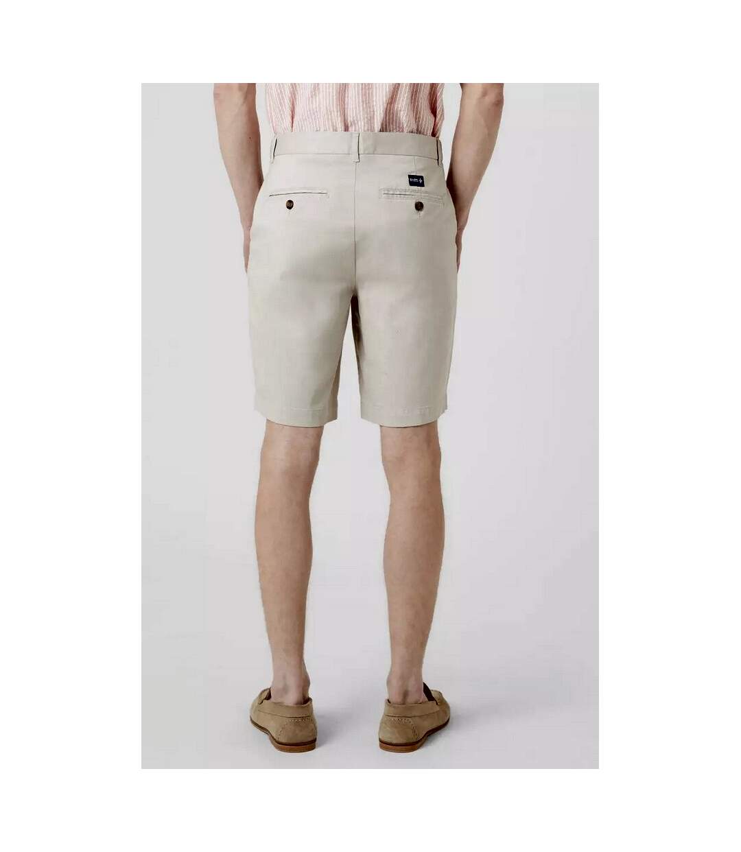 Short premium homme blanc cassé Maine-2