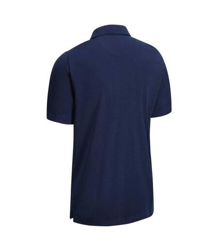 Mens Regular Short-sleeved Golf Polo Shirt Bright White Callaway