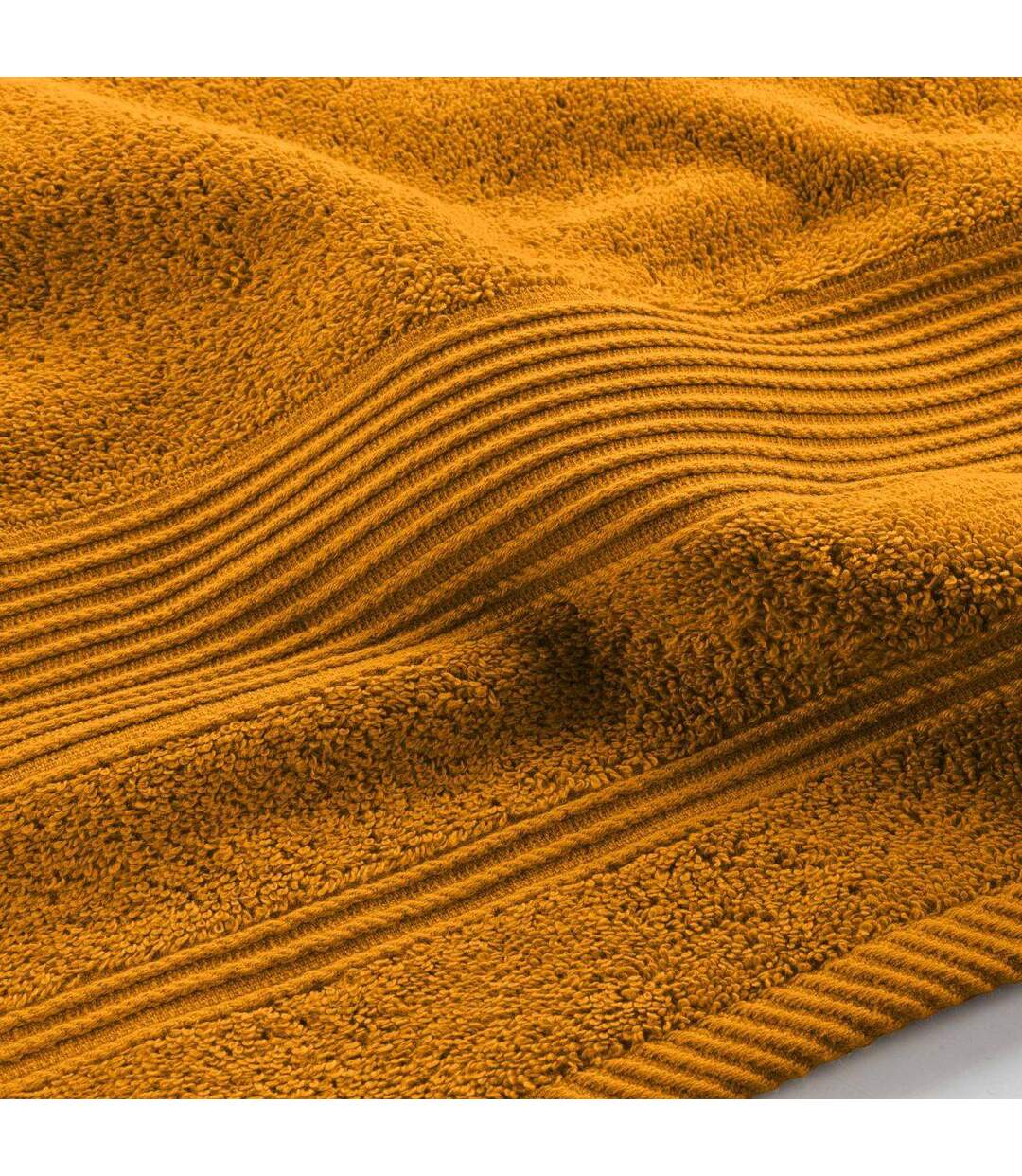 Drap de Bain Tendresse 90x150cm Jaune Curry-3