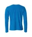 T-shirt Homme Bleu Roi Clique-2