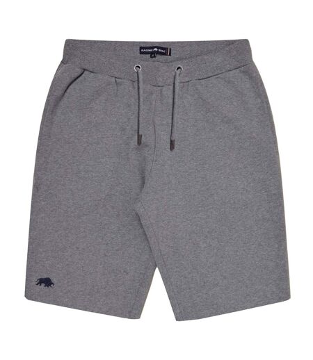Mens Classic Jersey Shorts Grey Marl Raging Bull