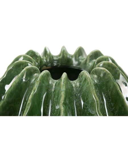 Vase Déco en Céramique Cactus 24cm Vert
