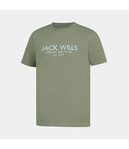 T-shirt Motif/style Logo Carnaby Homme Vert Clair Jack Wills
