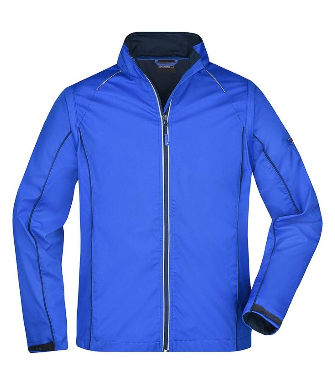 Veste softshell manches amovibles - homme - JN1122 - bleu nautique