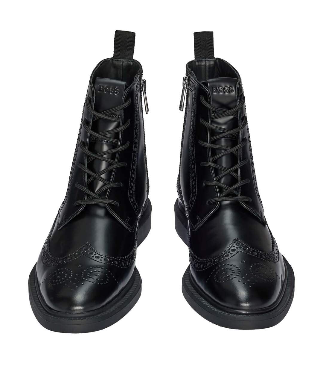 Bottines Larry Homme Noir Boss-1