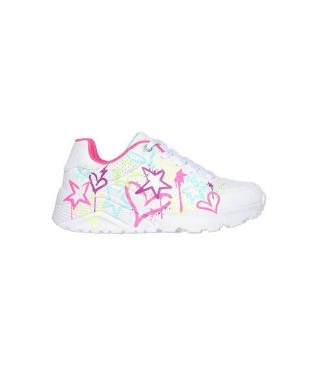 Basket Enfant à Lacets Skechers Uno Lite-My Drip