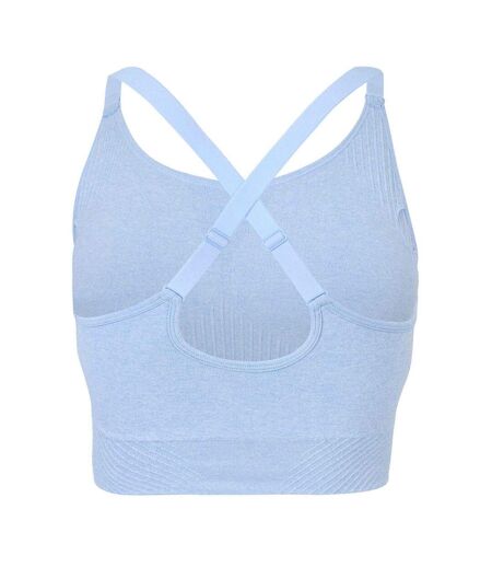 Brassière De Sport Motif/style Ajustable Femme Bleu Pâle USA
