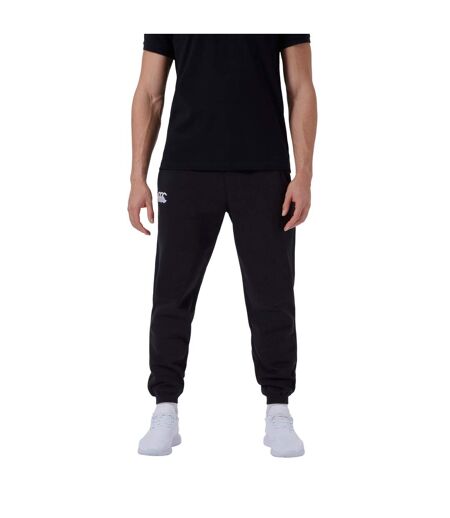 Mens Leisure Jogging Bottoms Black Canterbury