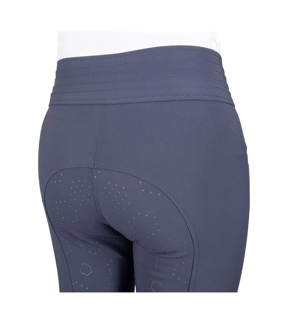 Pantalon D´équitation Style Strass Fenham Femme Bleu Marine Coldstream-4