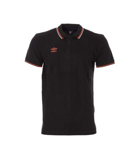 Polo noir/rouge homme umbro 806450 - 3xl