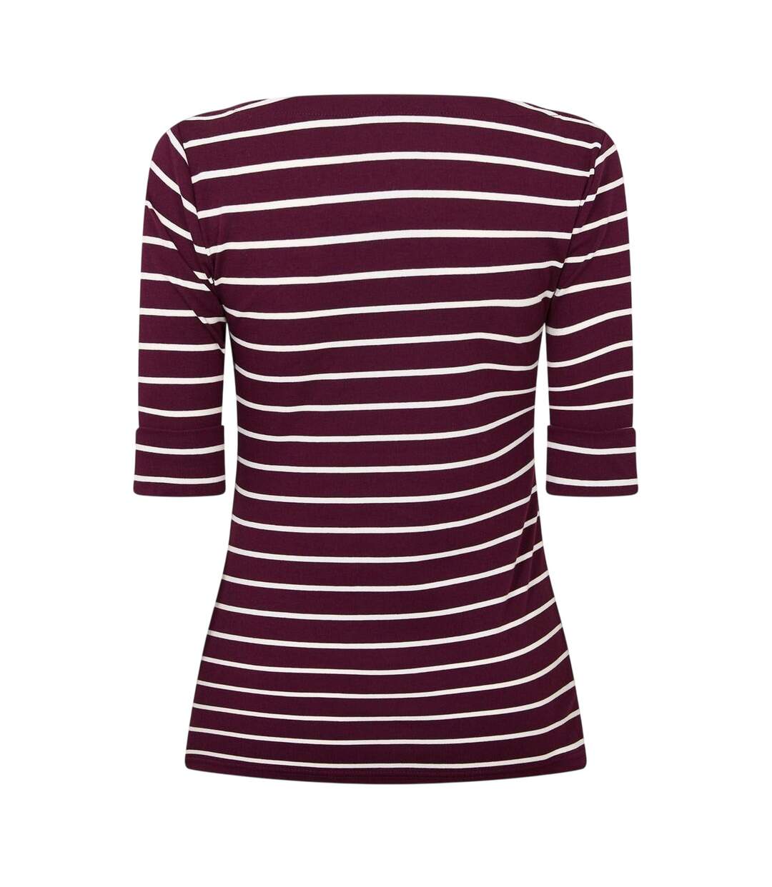 T-shirt Manches ¾ Judy Femme Grenat Sombre Ralph Lauren-2