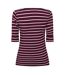 T-shirt Manches ¾ Judy Femme Grenat Sombre Ralph Lauren-2