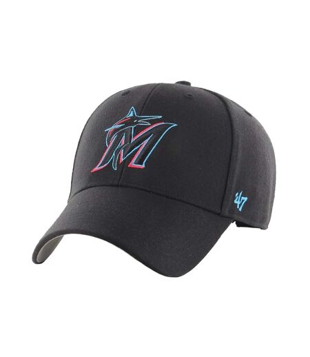Miami Marlins MVP 47 Baseball Cap (Black) - UTBS3922
