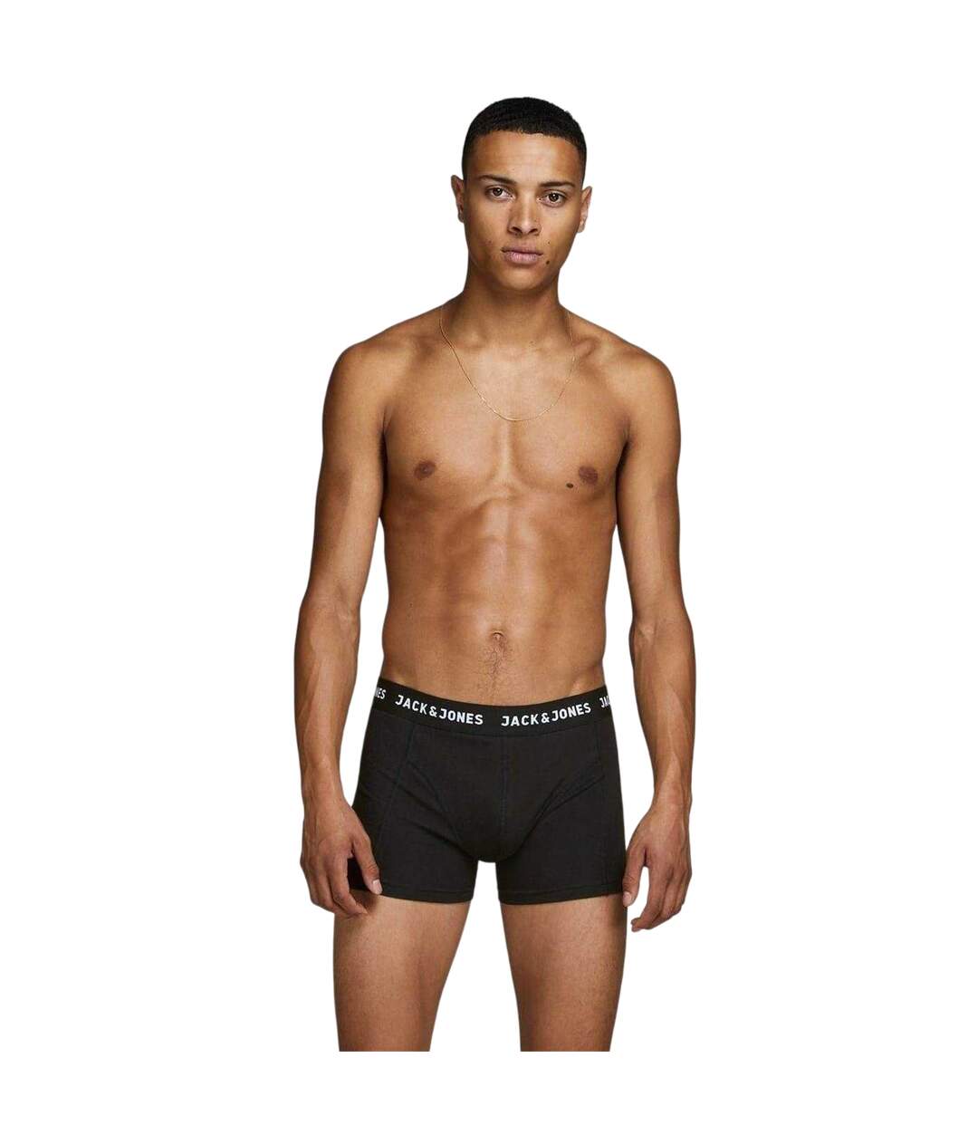 Pack Of 3  Mens Anthony Boxer Shorts  Black Jack And Jones-3