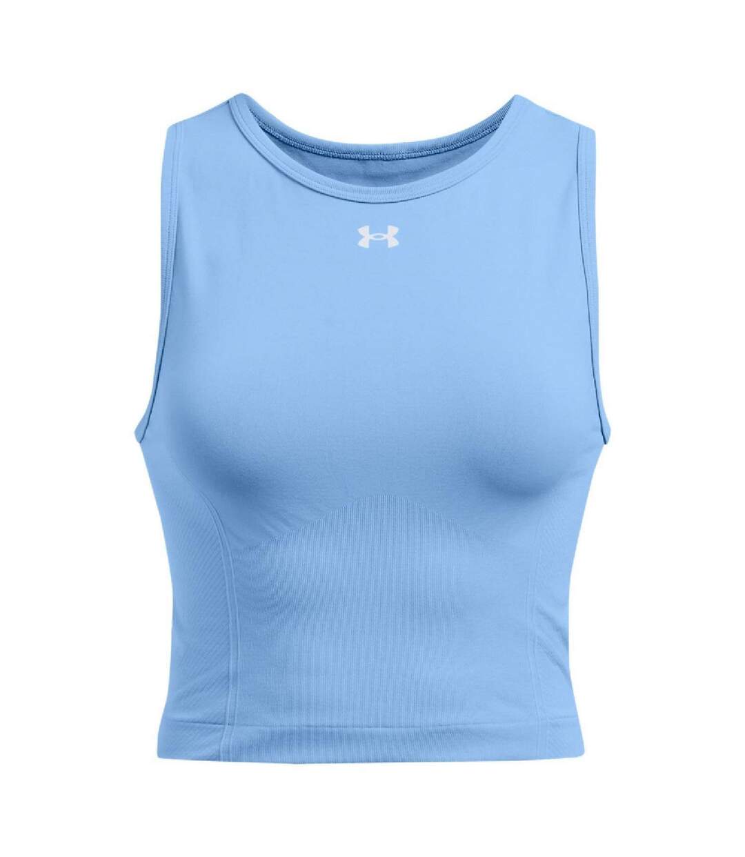 Womens/ladies Seamless Tank Top Blue Under Armour-2