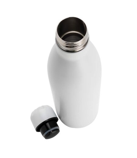 Stainless steel 750ml water bottle one size white XD Collection
