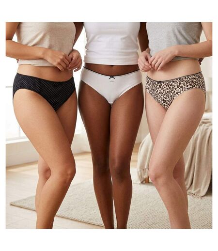 OZABI Pack de Culottes Femme Coton – Lot de 6