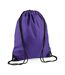 Premium Drawstring Bag One Size Purple Bagbase-1