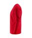 T-shirt Manches Longues Heavy Homme Rouge Printer-3
