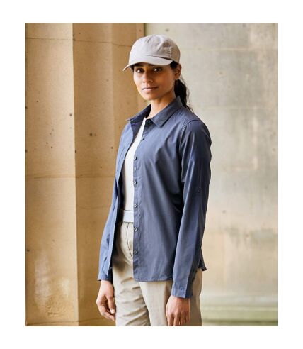 Craghoppers Womens/Ladies Expert Kiwi Long-Sleeved Shirt (Carbon Grey) - UTRW8133