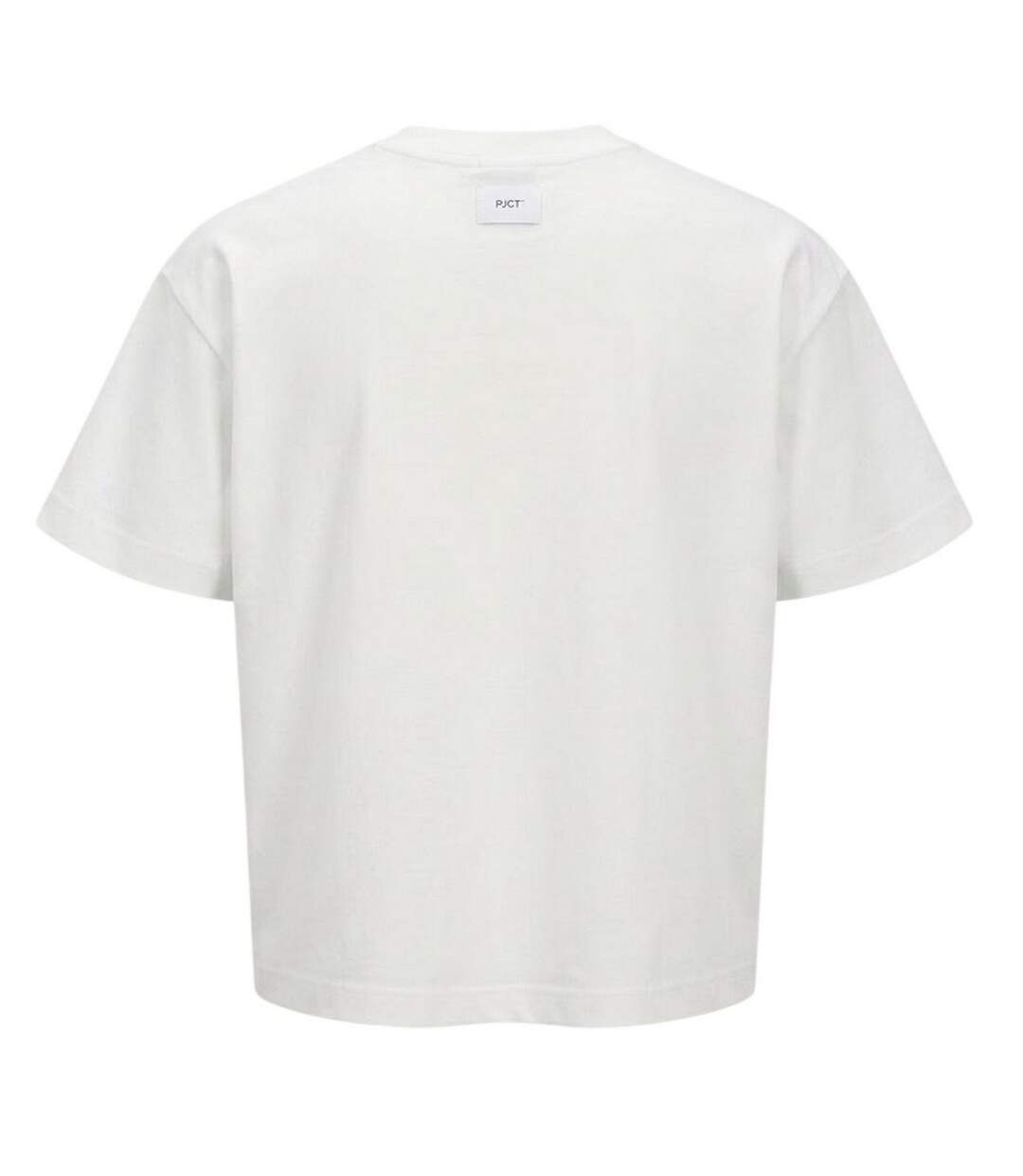 T-shirt Project Core Homme Blanc Vif Jack And Jones-2