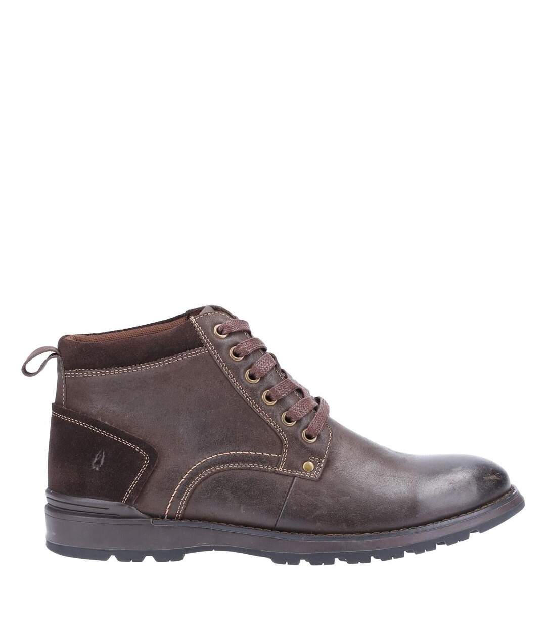 Bottines dean homme marron foncé Hush Puppies-3