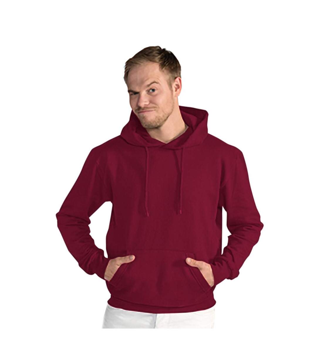 Sweatshirt Homme Bordeaux SG-1