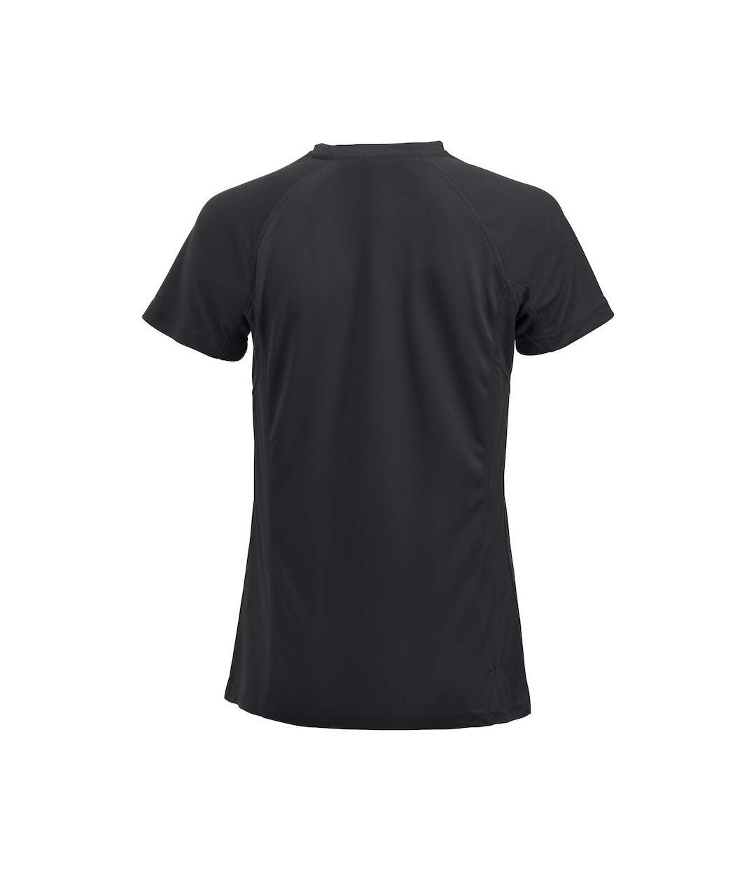 Womens/ladies premium active t-shirt black Clique