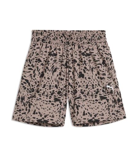 Short beige/noir femme puma ess graphic