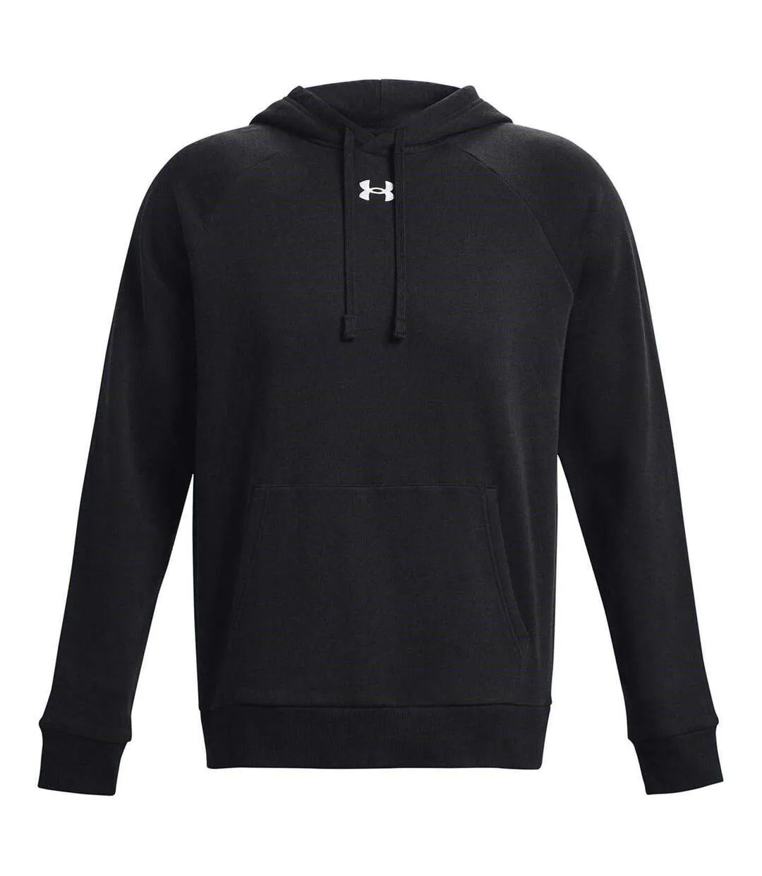 Mens Fleece Hoodie Black Under Armour-3